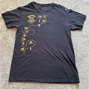 Harry Potter Hogwarts Loot Crate Yule Ball Dance Steps Black T-Shirt Size S